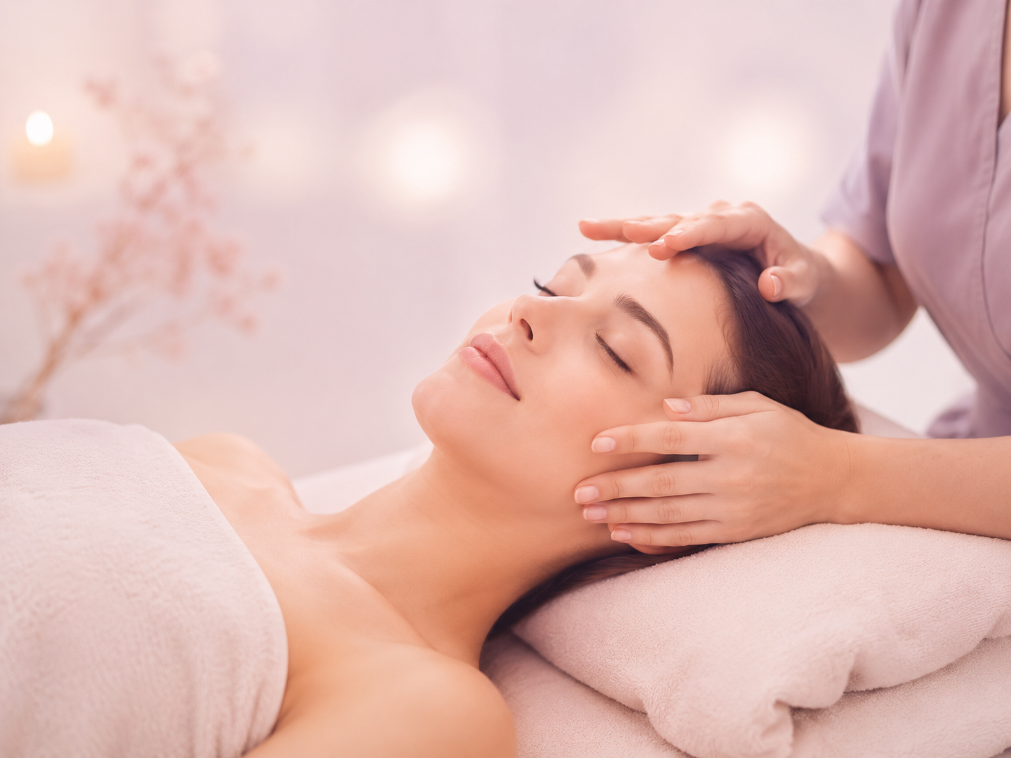 Massage crânien & modelage du visage
